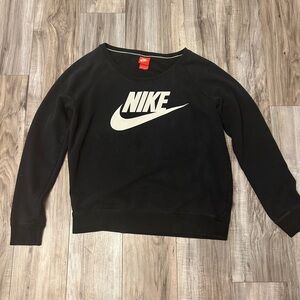 Vintage Black Nike Crewneck
